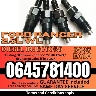 Ford Ranger 2.5L WL diesel injectors for sale