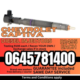 Chevrolet Captiva diesel injectors for sale