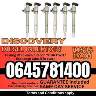 Discovery diesel injectors for sale