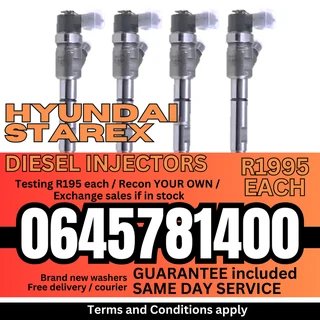 Hyundai Starex diesel injectors for sale