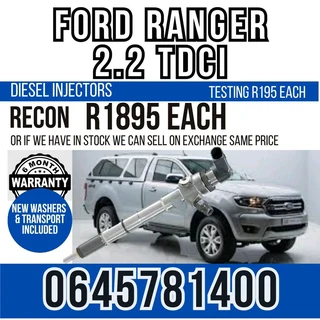 Ford Ranger 2.2 TDCI Diesel Injectors for sale