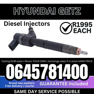 Hyundai Getz diesel injectors for sale