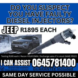 Jeep diesel injectors for sale