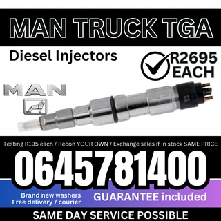 MAN Truck TGA diesel injectors for sale