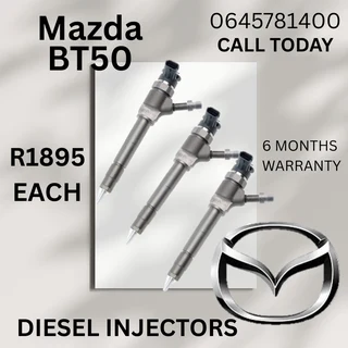 Mazda BT50 diesel injectors
