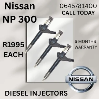 Nissan NP 300 diesel injectors