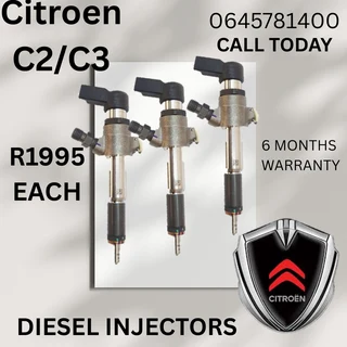 Citroen C2/C3 diesel injectors