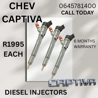 Chev Captiva diesel injectors