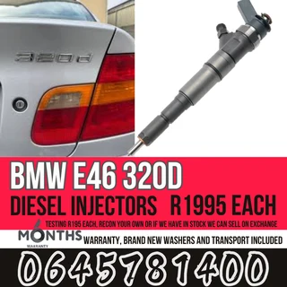 BMW E46 320d diesel injectors for sale