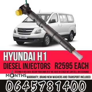 Hyundai H1 diesel injectors for sale