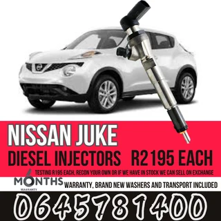 Nissan Juke diesel injectors for sale