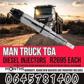 MAN Truck TGA diesel injectors for sale