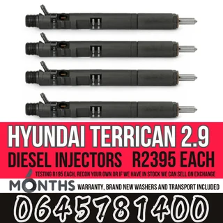 Hyundai Terrican diesel injectors for sale