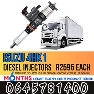 Isuzu 4HK1 diesel injectors for sale
