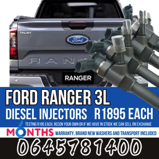 Ford Ranger 3L diesel injectors for sale