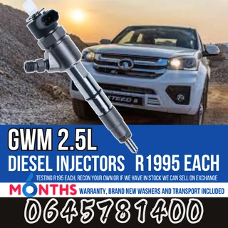 GWM 2.5L diesel injectors for sale