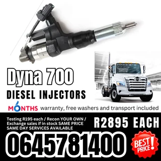 Dyna 700 diesel injectors for sale