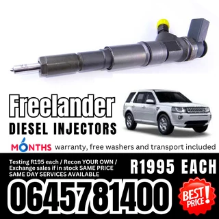 Freelander diesel injectors for sale