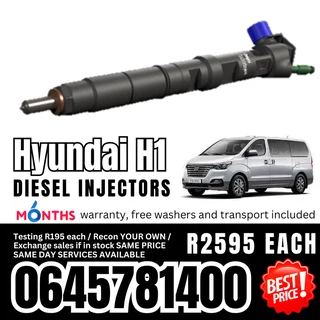 Hyundai H1 diesel injectors for sale