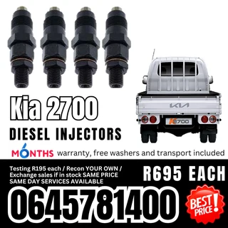 Kia 2700 diesel injectors for sale