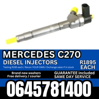 Mercedes C270 diesel injectors for sale
