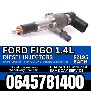 Ford Figo 1.4L diesel injectors for sale