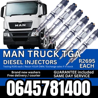 Man Truck TGA diesel injectors for sale