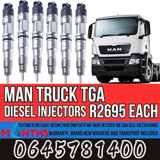 MAN Truck TGA diesel injectors for sale