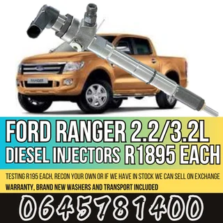 Ford Ranger 2.2 / 3.2L diesel injectors for sale
