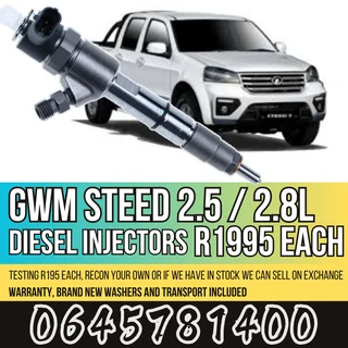 GWM 2.5 / 2.8L diesel injectors for sale