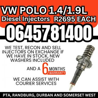 VW Polo 1.4 / 1.9L diesel injectors for sale