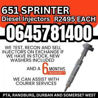 651 Sprinter diesel injectors for sale