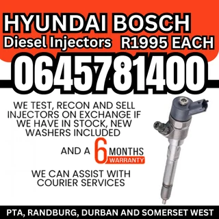 Hyundai Bosch diesel injectors for sale