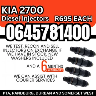 Kia 2700 diesel injectors for sale