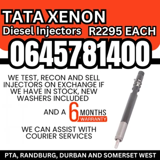 TATA Xenon diesel injectors for sale