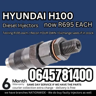 Hyundai H100 diesel injectors