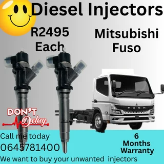 Mitsubishi Fuso diesel injectors