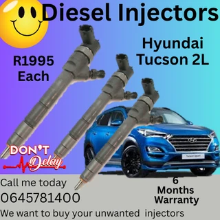 Hyundai Tucson 2L diesel injectors