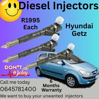 Hyundai Getz diesel injectors