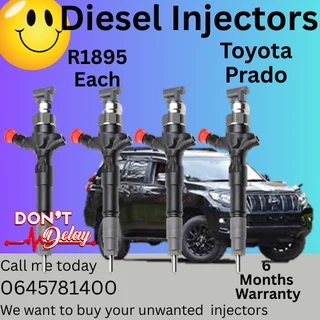 Toyota Prado diesel injectors