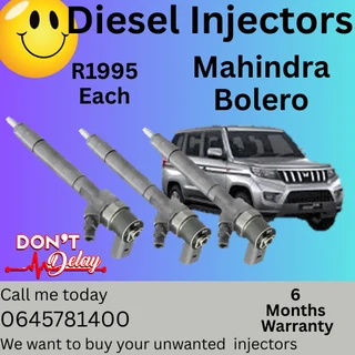 Mahindra Bolero diesel injectors