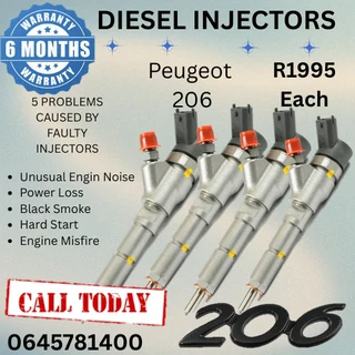 Peugeot 206 diesel injectors