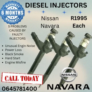 Nissan Navara diesel injectors