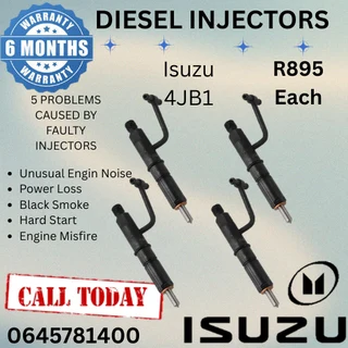 Isuzu 4JB1 diesel injectors