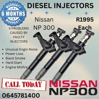 Nissan NP 300 diesel injectors
