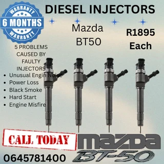 Mazda BT 50 diesel injectors