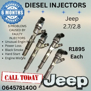 Jeep 2.7/2.8 diesel injectors