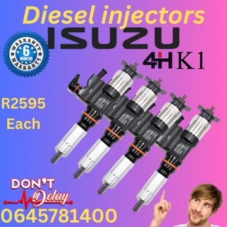 Isuzu 4hk1 diesel injectors