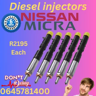 Nissan Micra diesel injectors