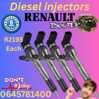 Renault Duster diesel injectors